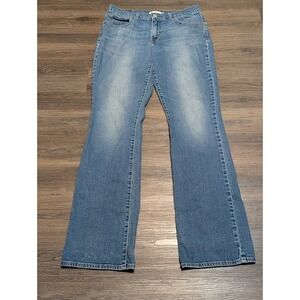 Levis 415 Relaxed Bootcut Jeans Womens 28 Blue Medium Wash Mid Rise Denim